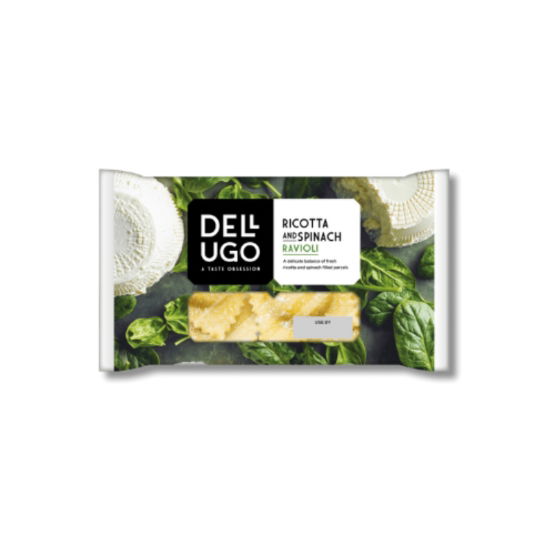 Dell Ugo - Ricotta & Spinach Ravioli (5 x 250g)