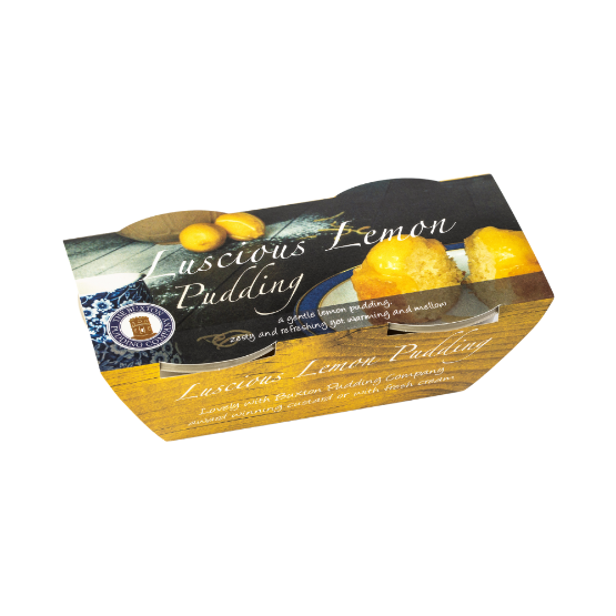 Buxton Pudding Co Luscious Lemon Twin Pot Pudding