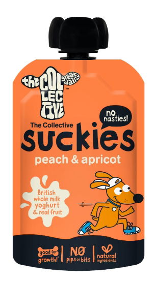 The Collective - Peach & Apricot Kids Yoghurt (6 x 90g)