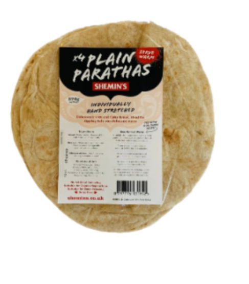 Shemins - Plain Parathas (4 Pack) (1 x 370g)