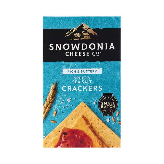 Snowdonia Sea Salt & Spelt Crackers