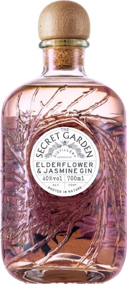 Secret Garden Gin Elderflower & Jasmine Gin 40% abv