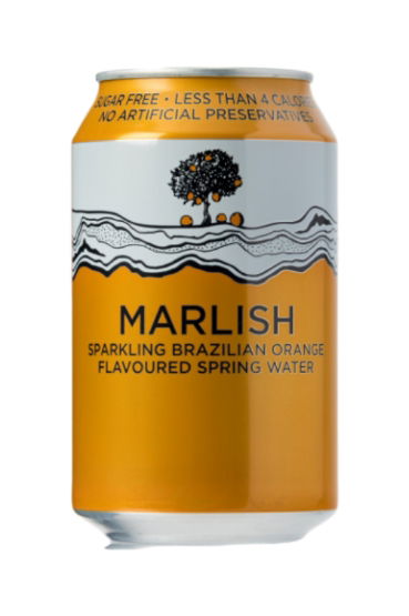 Marlish - Brazilian Orange Sparkling Water ( 24 x 330ml)