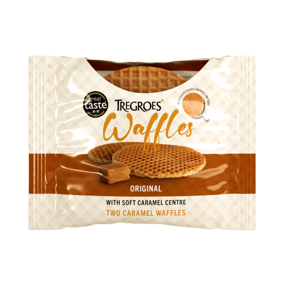 Tregroes Butter Toffee Waffles snackpack