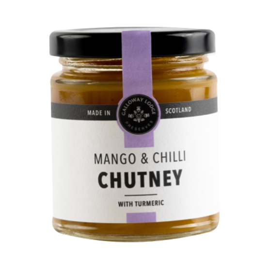 Galloway Lodge - Mango & Chilli Chutney with Turmeric (6 x 200g)