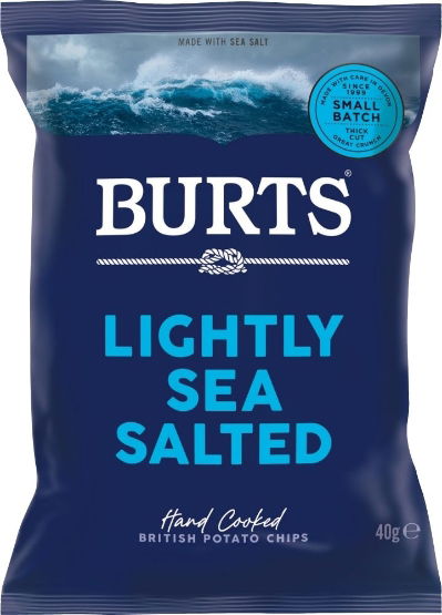 Burts Lightly Sea Salted