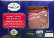 Ramsay - Smoked Ayrshire Back Bacon (10 x 200g)