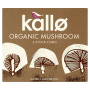 Kallo - GF Muchroom Stock Cubes (15 x 66g)