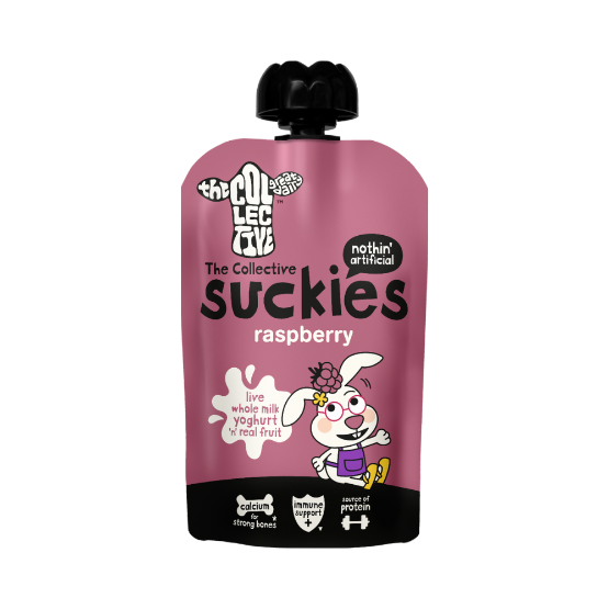 The Collective Raspberry Kids Yoghurt Pouch