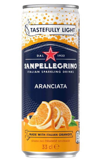 San Pell - Aranciata Dolce (sparkling orange)(24x330ml)