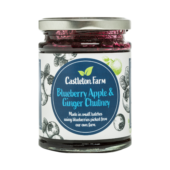 Castleton Farm Blueberry, Apple and Ginger Chutney