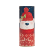 Farmhouse Biscuits - Christmas Polar Bear Currant Shrewsbury Tube (12 x 240g)