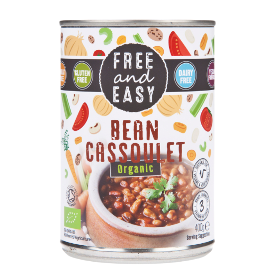 Free and Easy - Bean Cassoulet Meal (6 x 400g)