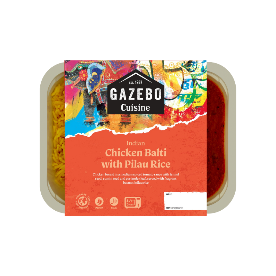 ## Gazebo - Balti Chicken & Pilau Rice (4 x 400g)