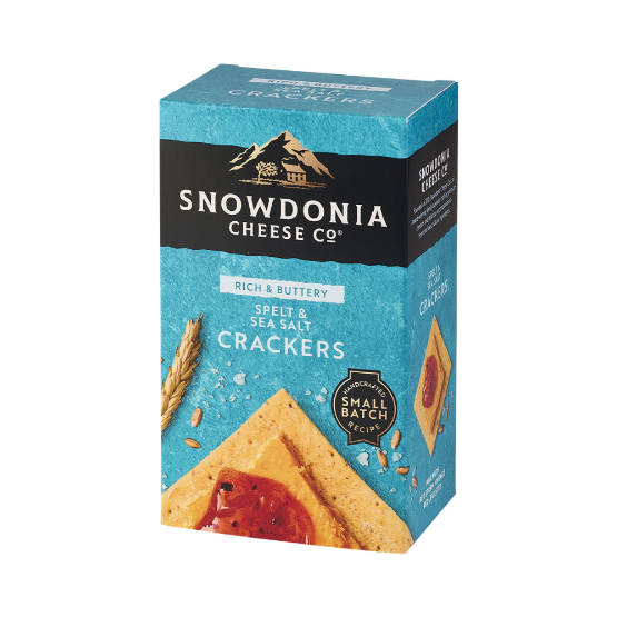 Snowdonia Sea Salt and Spelt Crackers