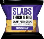 Slabs- Chicken Roast Chunky Crisps (14 x 80g)