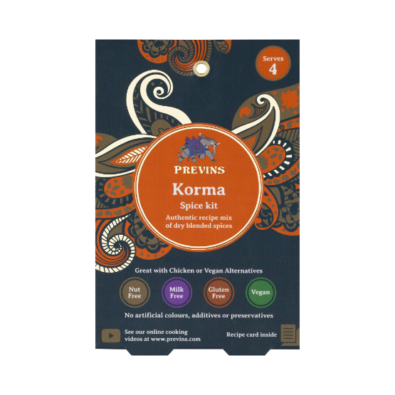 Previns Korma Spice Kits