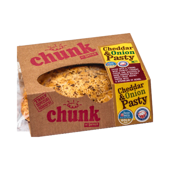 Chunk Cheddar and Onion Pasty