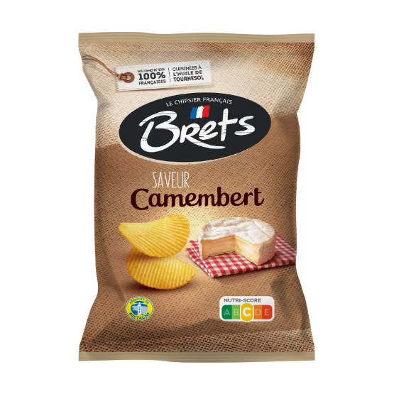 Brets Potato Crisps Camembert