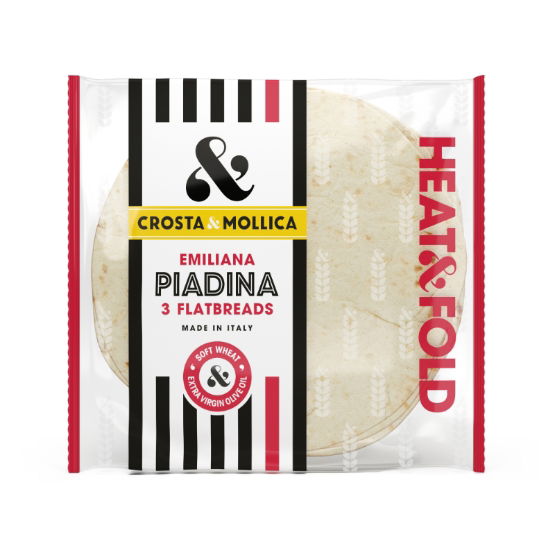 Crosta & Mollica - Emiliana Piadina Flatbread (12 x 300g)