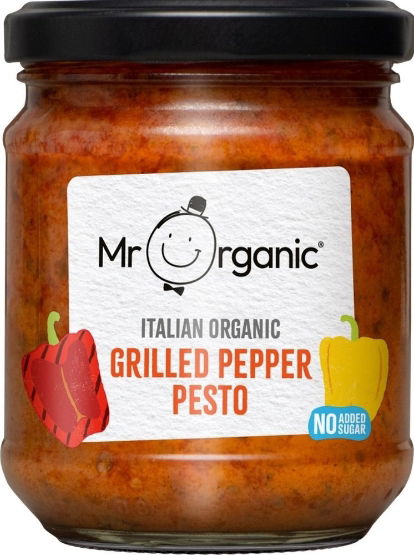Mr Organic Grilled Pepper Pesto