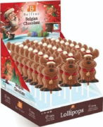 Belfine - Reindeer Reni Lollipop (24 x 25g)