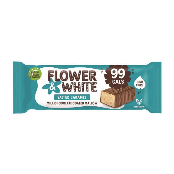 Flower & White- Chocolate Covered Salted Caramel (15x30g)