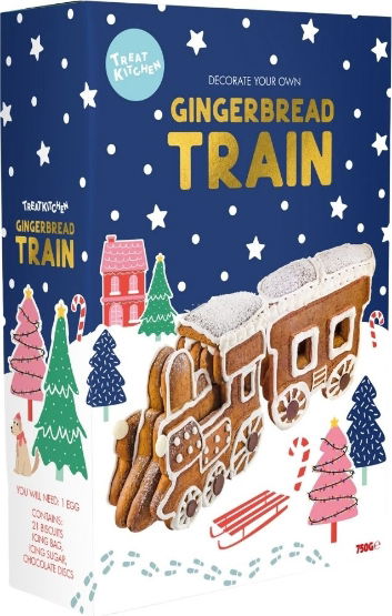 Treat Kitchen Gingerbread Train Kit