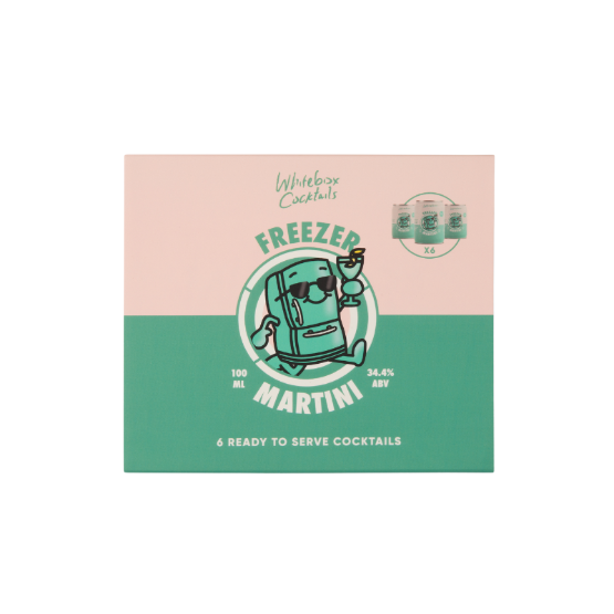 Whitebox Cocktails - Freezer Martini 34.4% abv (6 x (6 x 100ml))