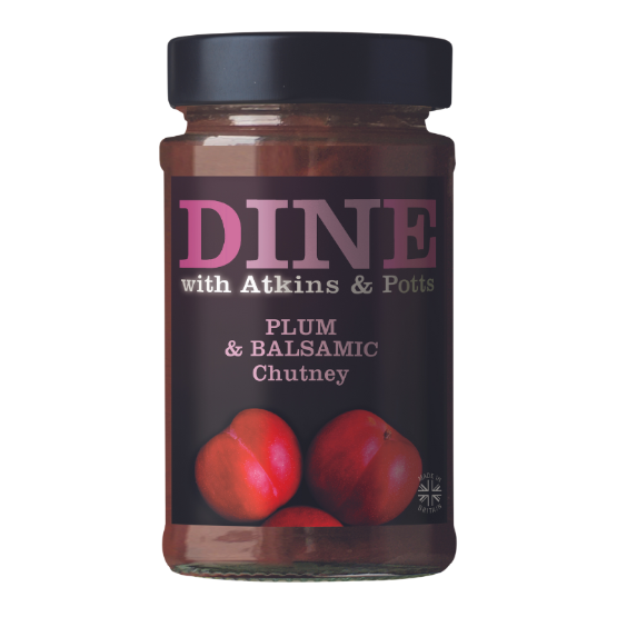 Dine - Balsamic & Plum Chutney (6 x 220g)