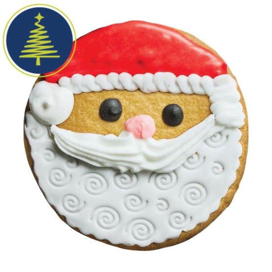 Original Baker - Christmas Santa Vanilla Biscuit (15 x 75g e)