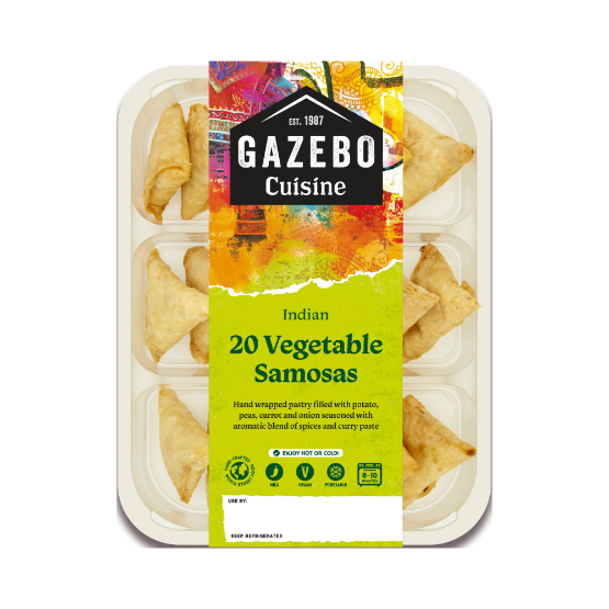 Gazebo 20 Vegetable Samosas