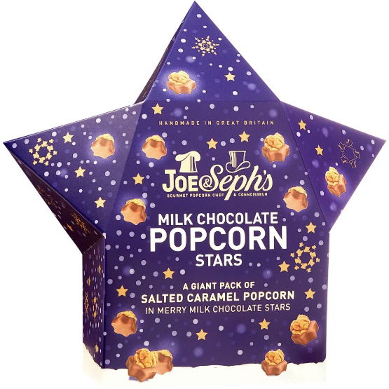 Joe & Seph's Very Merry Popcorn Star Gift Box