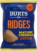 Burts Mature Cheddar and Caramelised Onion Ridge Cut