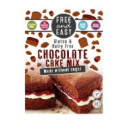 Free and Easy - GF Choc Cake Mic (Sugar Free) (4 x 350g)