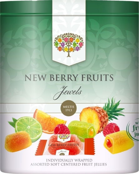 New Berry Fruits Gift Tin