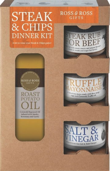 Ross & Ross Steak & Chips Dinner Kit