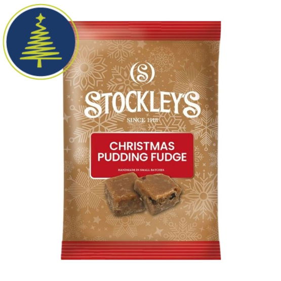 Stockley's - Christmas Pudding Fudge (12 x 150g)