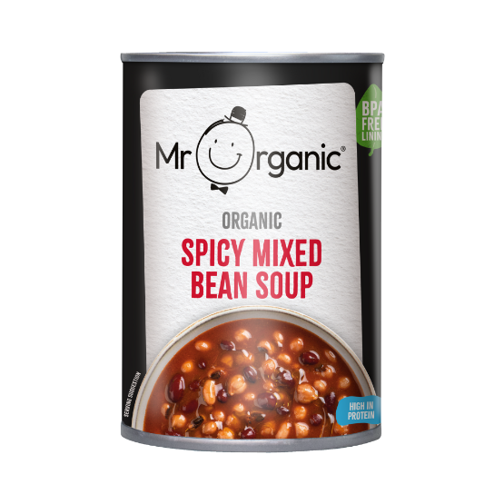 Mr Organic Spicy Mixed Bean Soup