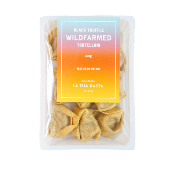 La Tua-Wild farmed Tortelloni Blk Truffle&Ricotta (1 x 250g)