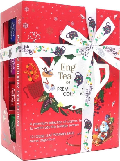 English Tea Shop Holiday Red Prism
