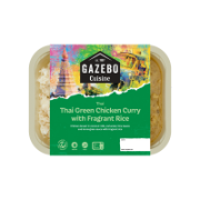 ##Gazebo- Thai Green Curry Chicken& Fragrant Rice (4 x 400g)