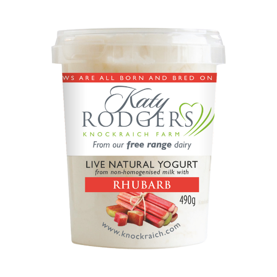 Katy Rodgers - Rhubarb Yogurt (6x490g) 