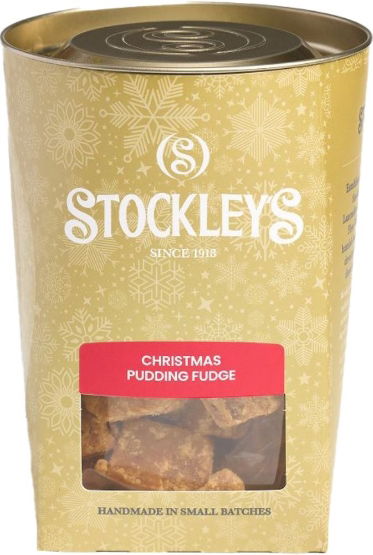 Stockley's Christmas Pudding Fudge