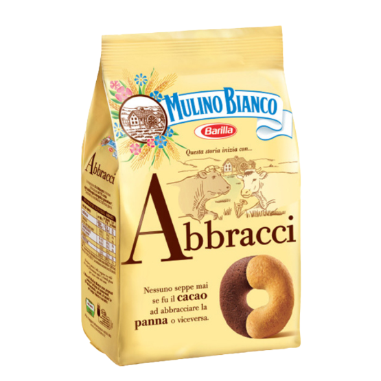 Mulino Bianco - Abbracci Biscuits (12 x 350g)