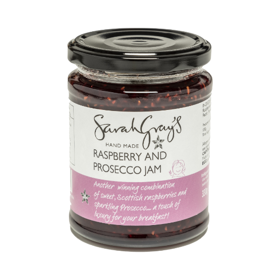 Sarah Grays Raspberry and Prosecco Jam