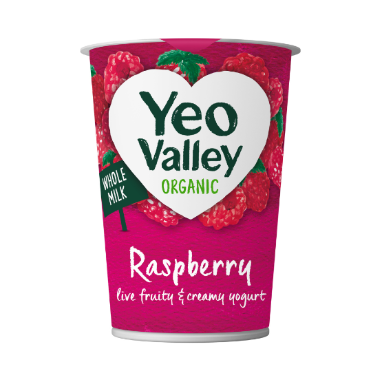 Yeo Valley Wholemilk Raspberry Yoghurt