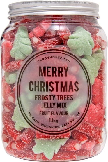 The Candy House Frosty Christmas Tree Mix