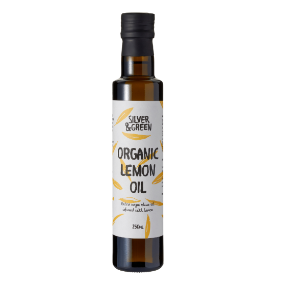 Silver & Green- Extra Virgin Olive Oil Lemon (6x250ml)