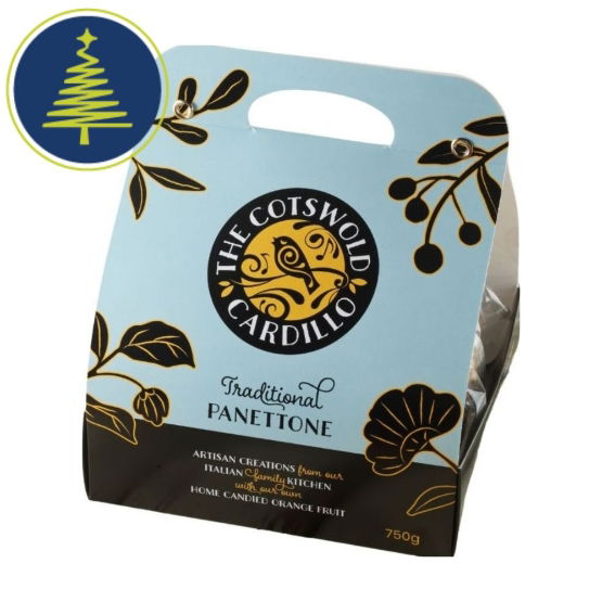 Cotswold Cardillo - Panettone Tradizione Orange & Raisin (4 x 750g)